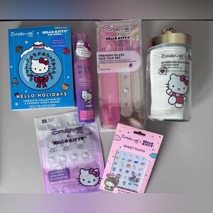 Hello Kitty Holiday x Crème Shop bundle - masks, nails, blemish patches + more